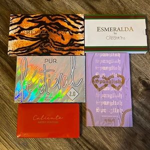 NIB Lot of 5 Eyeshadow Palettes